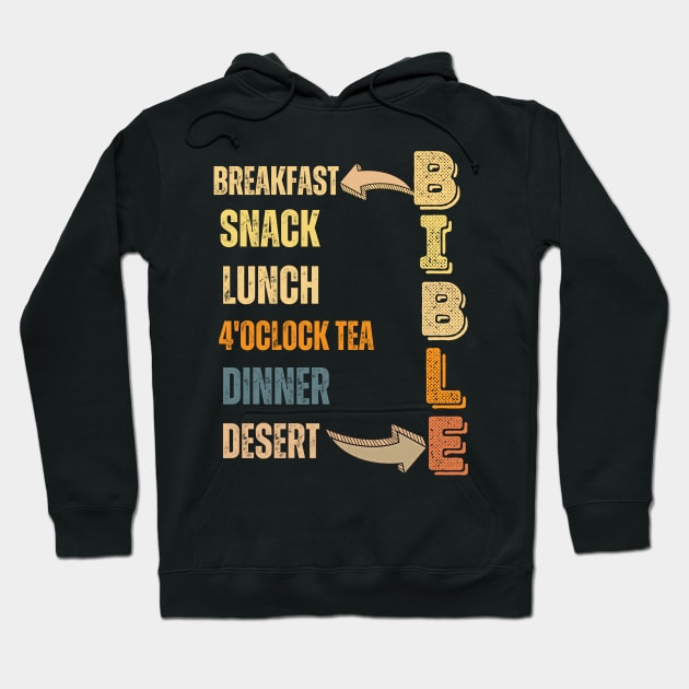 My Daily Bread T-shirt Hoodie by Kikapu creations